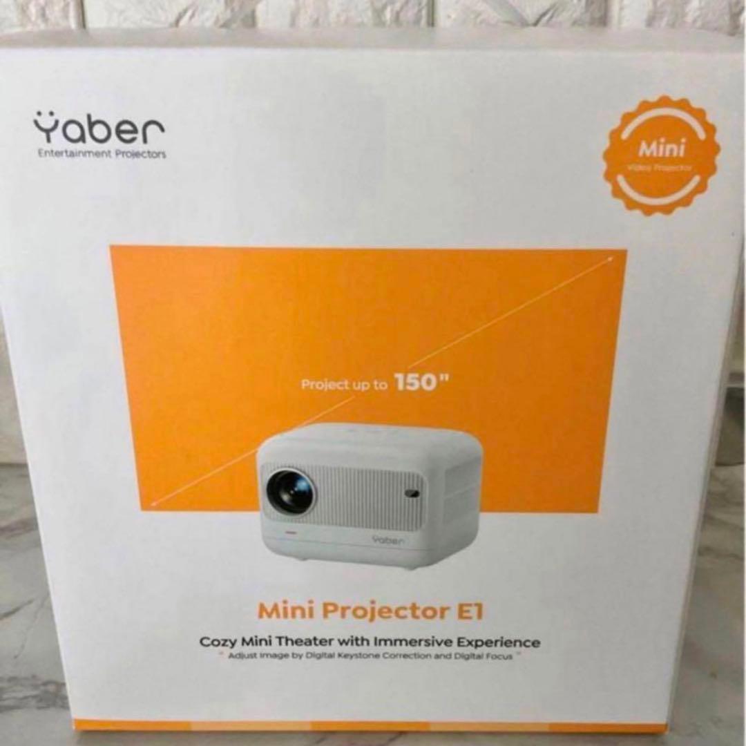 【新品未開封】プロジェクター 1080P 4K 超小型 11000LM 5G