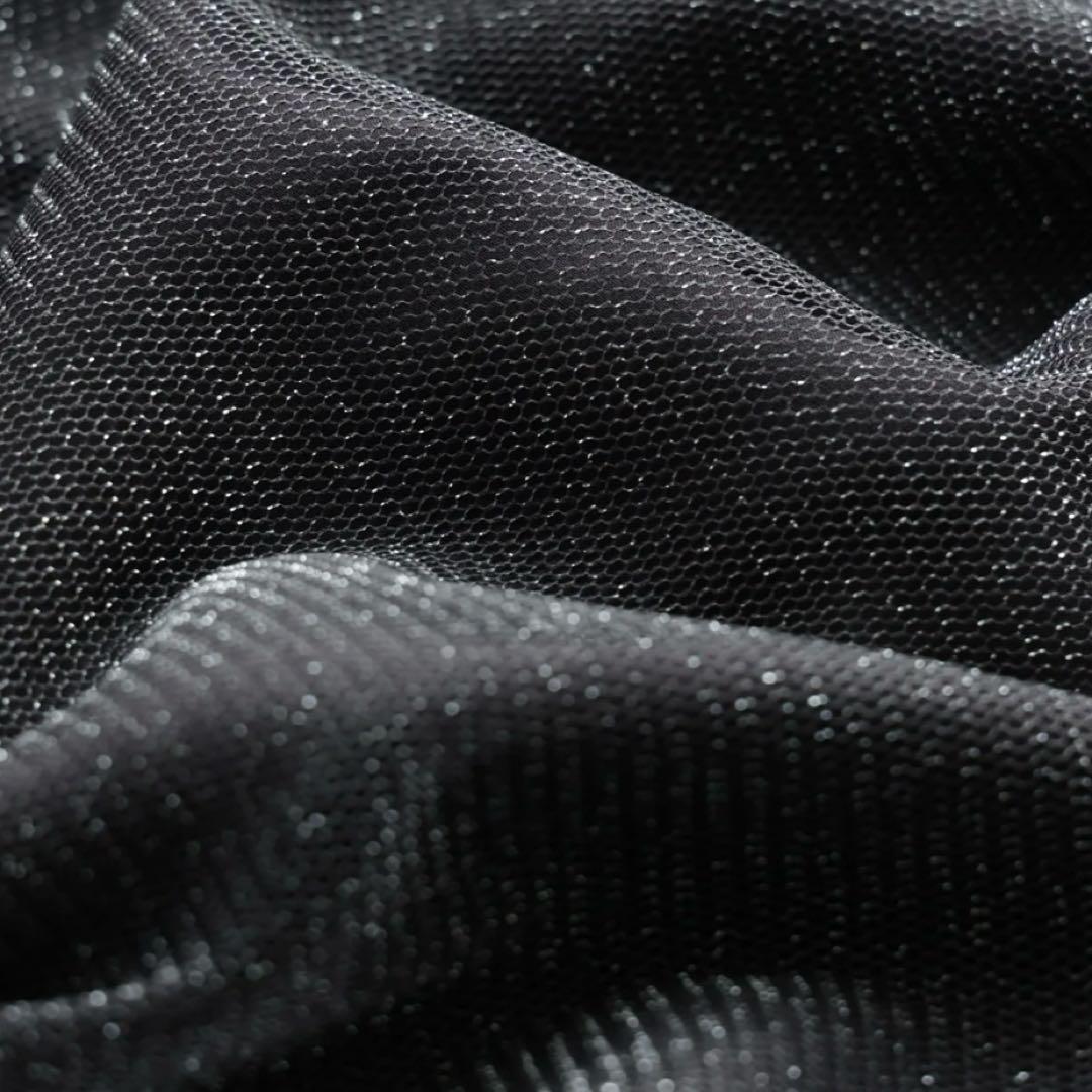 niana ラメチュールAラインドレス　ブラウン　M