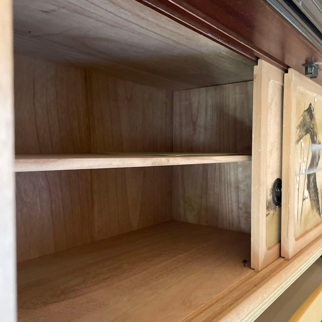 【送料込・高級】 着物用桐箪笥　銘木 アンティーク