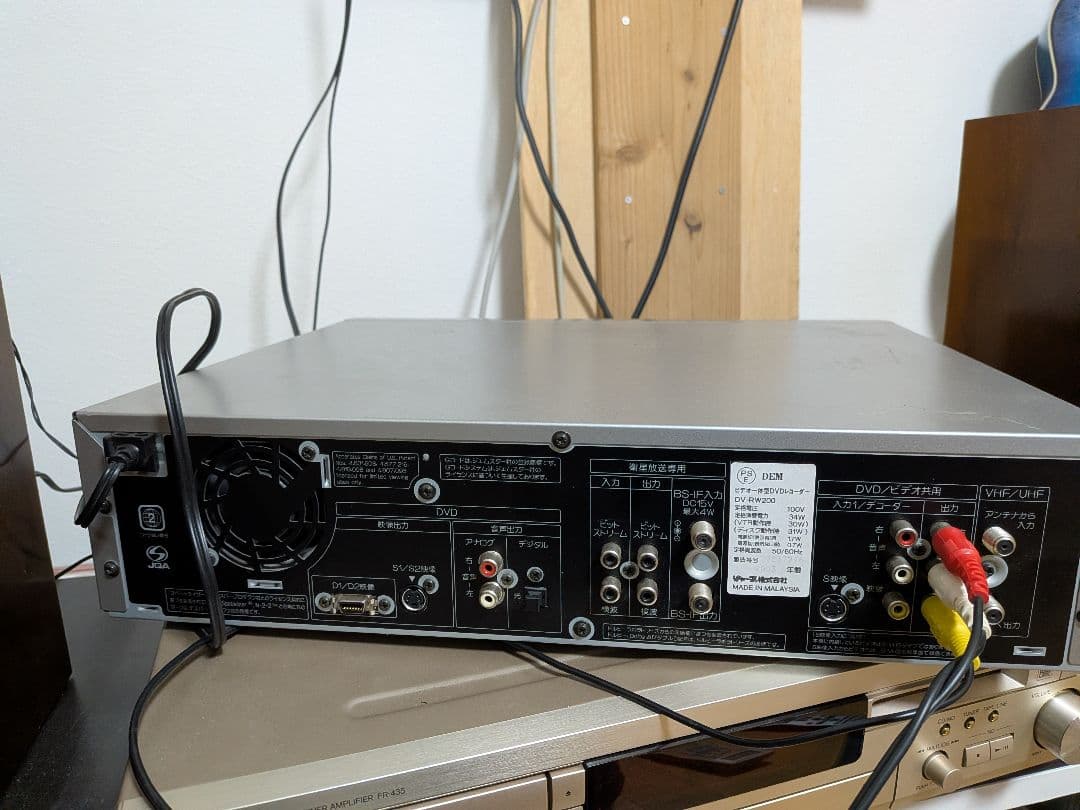 SHARP VHS/DVD一体型レコーダー DV-RW200 DVDレコーダー