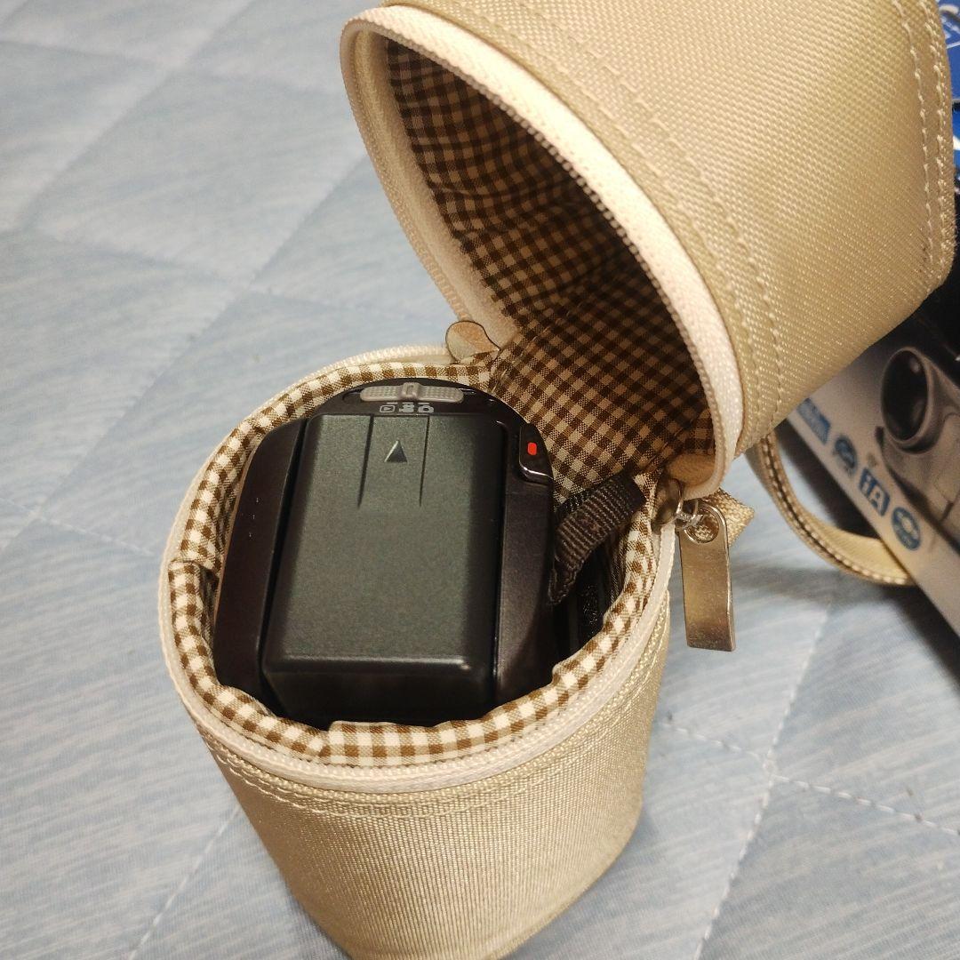 【オマケ付けました】Panasonic HDC-TM45 ベージュ 専用ポーチ付