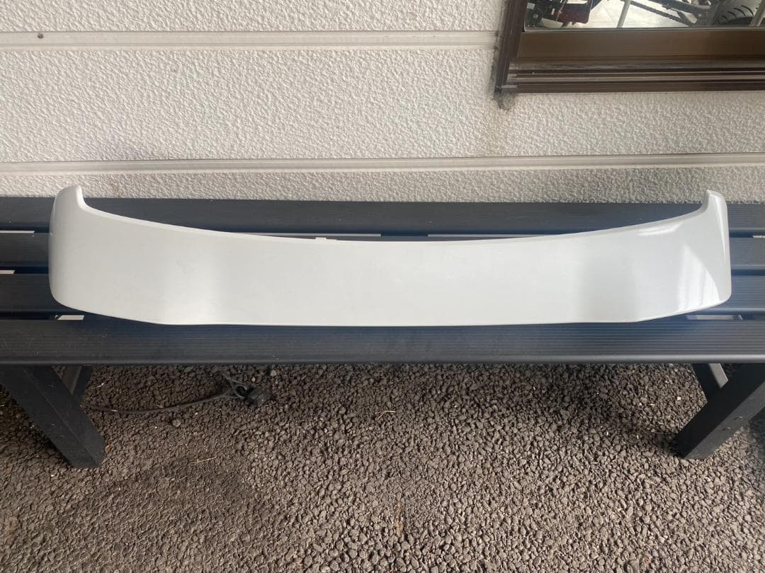 送料込 ワゴンR MH55S リアスポイラー ハイマウント付き パールホワイト