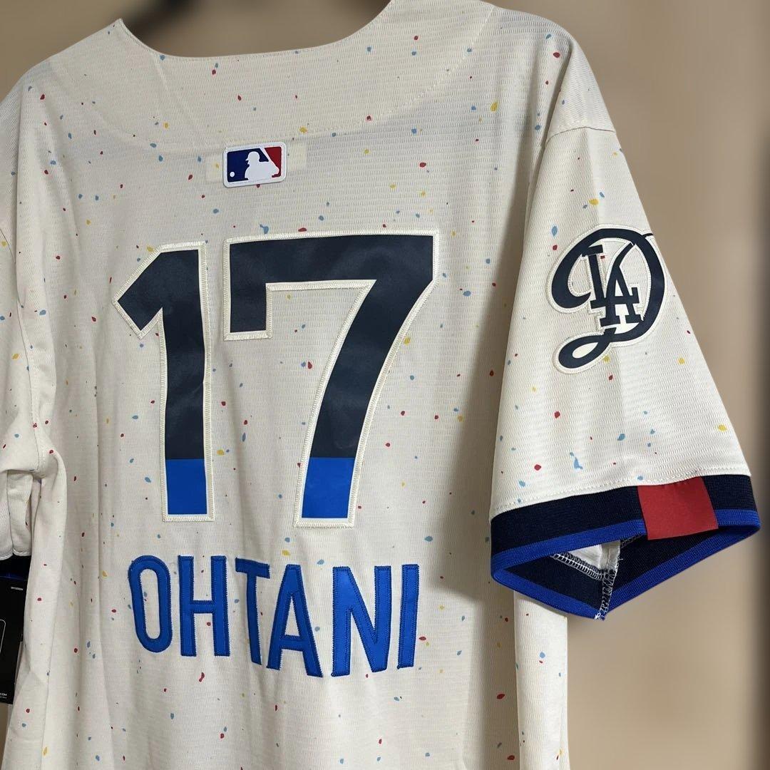 大谷翔平　ユニフォーム　ドジャース　シティコネクト　Mサイズ
