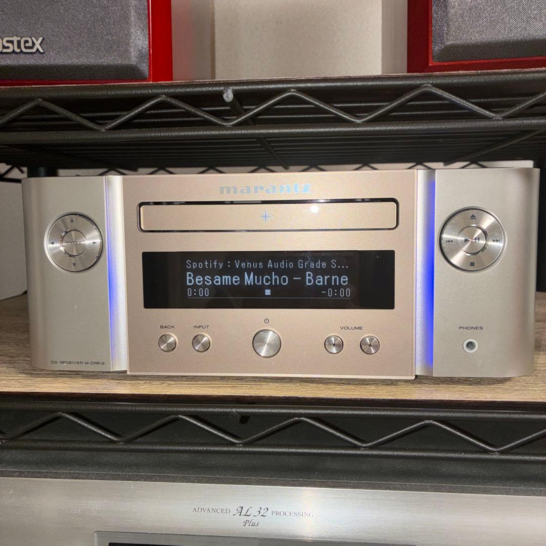 marantz ミニコンポ シルバー M-CR-612