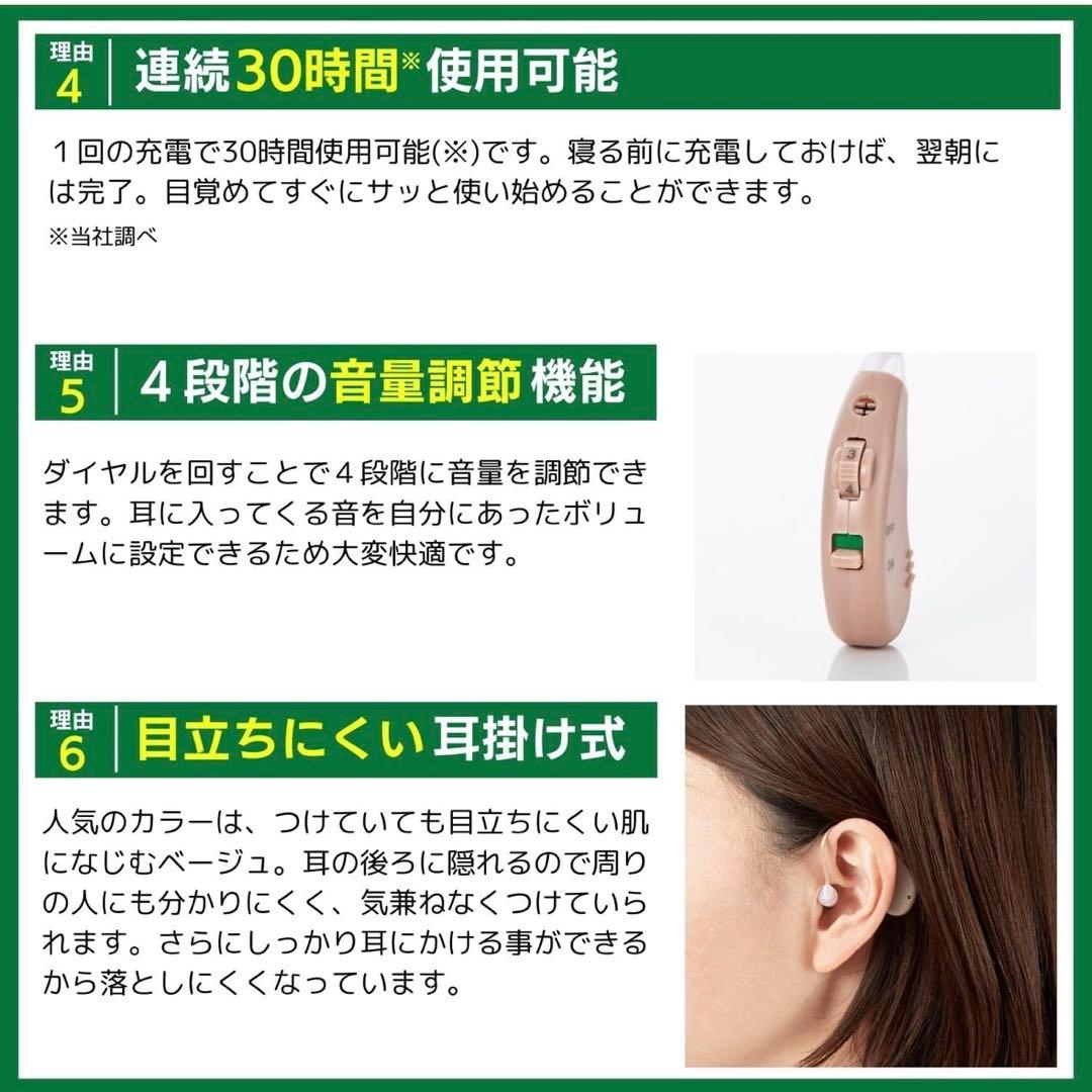 かっぺ【新品未使用】Shop Japan 楽ちんヒアリング2個セット集音器