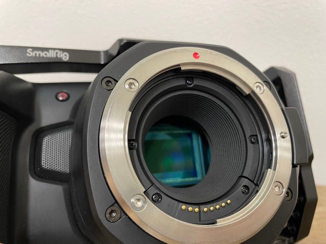 美品Blackmagic Pocket Cinema Camera 6K+ゲージ