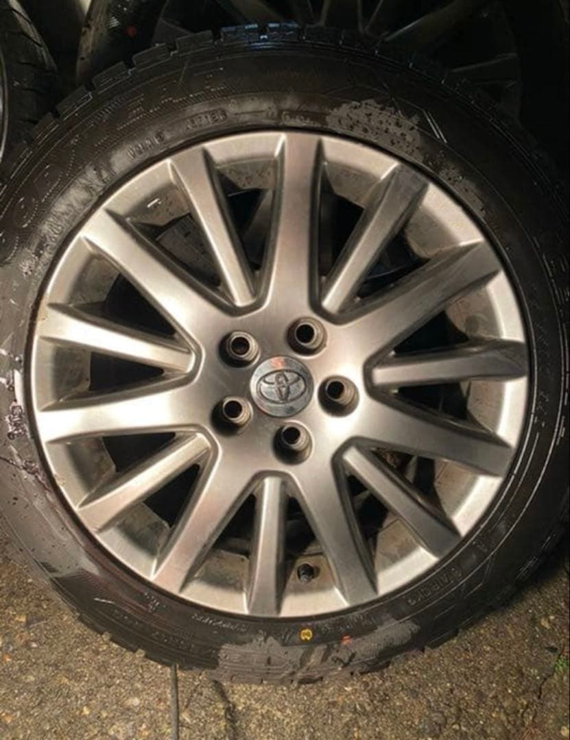 トヨタ　18マジェスタ　ビックキャリパー　17インチ　純正ホイール　スタッドレス