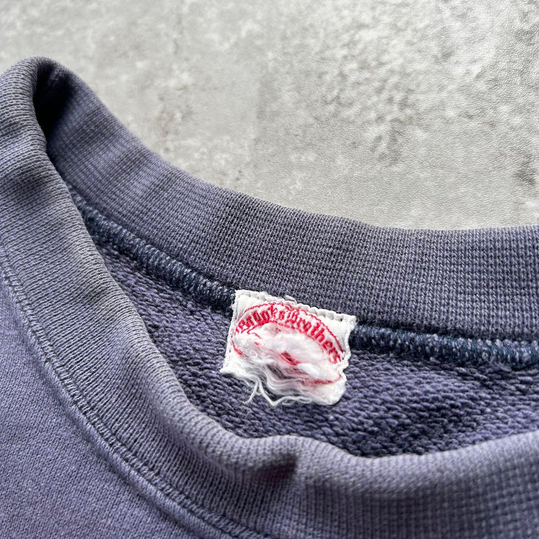 70s- ブルックスブラザーズ スウェット フェードネイビー XL相当