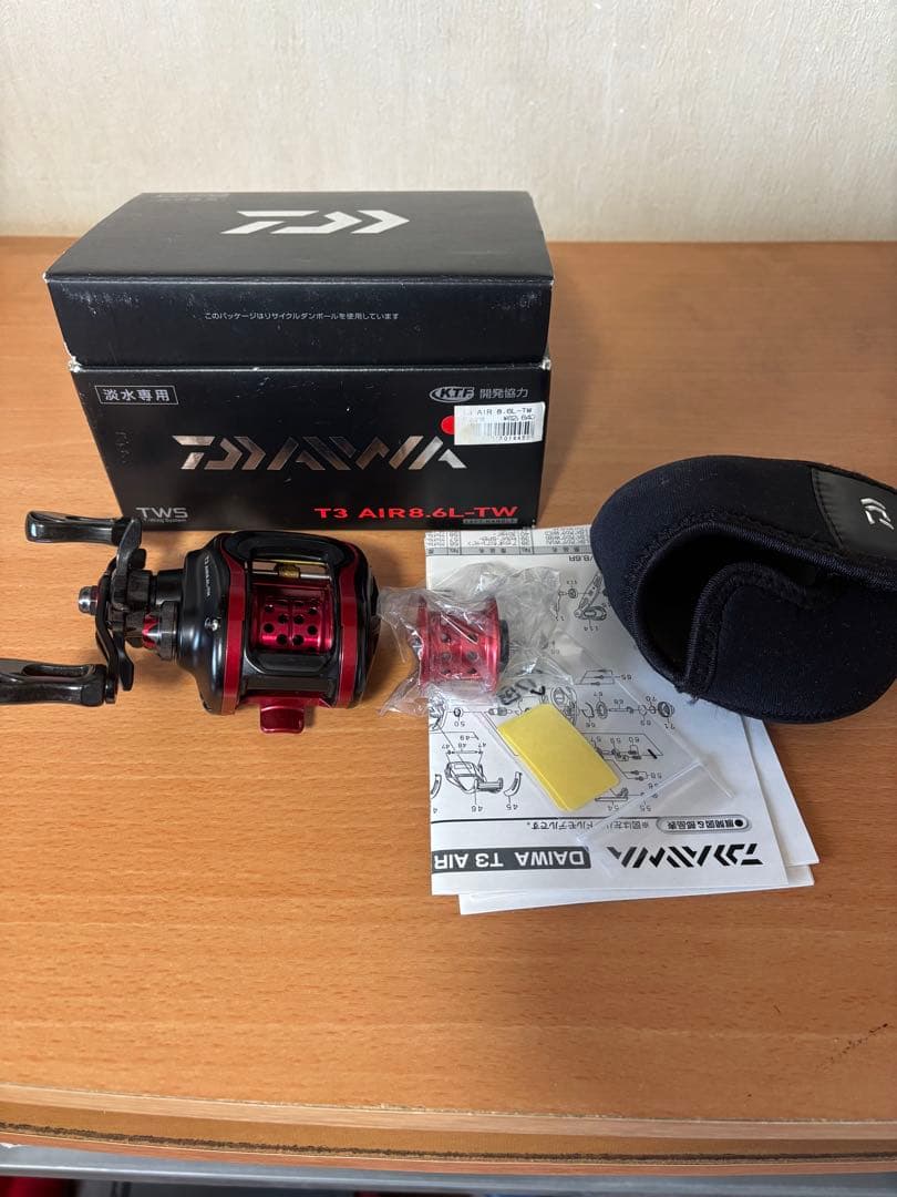 Daiwa T3 AIR8.6L-TW ＋K.T.F KAHENネオスプール