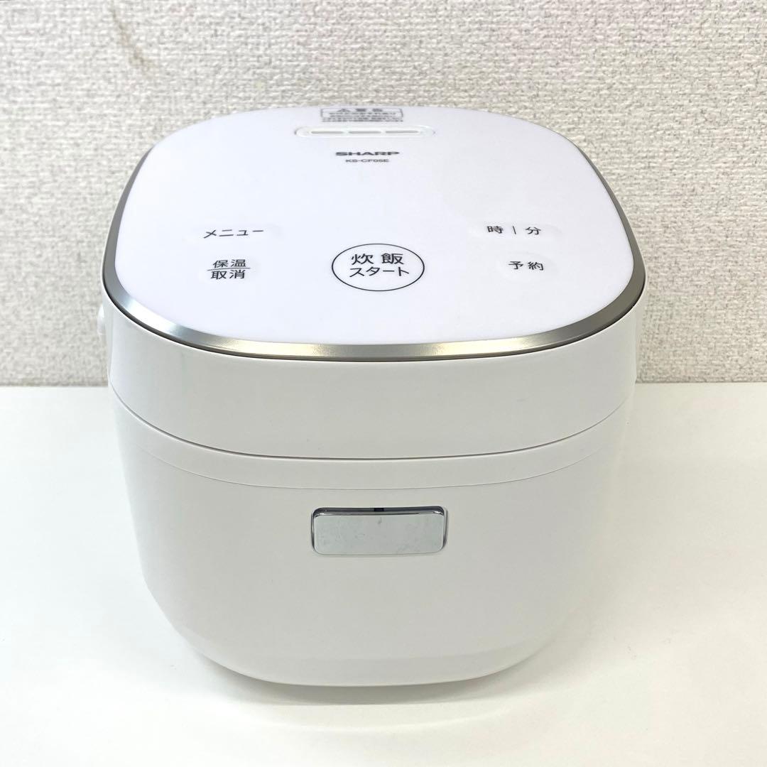 SHARP シャープ 炊飯器 KS-CF05E-W ホワイト 2024年製