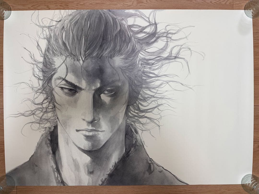 井上雄彦最後のマンガ展　バガボンド　ポスター