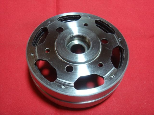 ズーマー キャブ車用 軽量フライホイール（スクーピー/スマートディオ）①