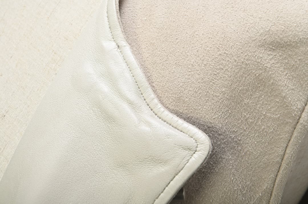 エルメス　ベージュ スエード　ノースリーブ　ベスト　ジレ