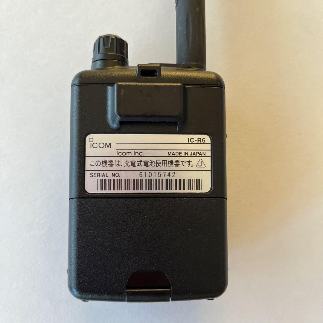 IC-R6 広帯域レシーバー　エアバンドスペシャル　受信改造済み