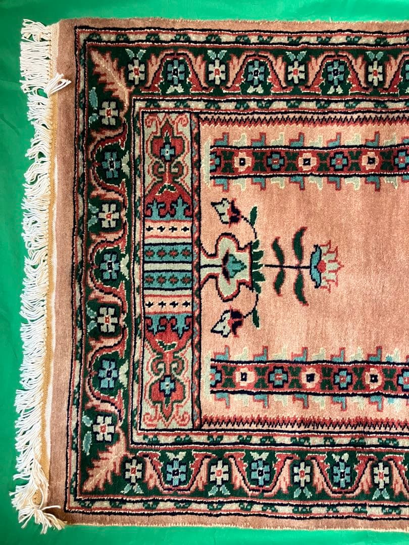 ペルシャ絨毯 ウール 120cm×77cm