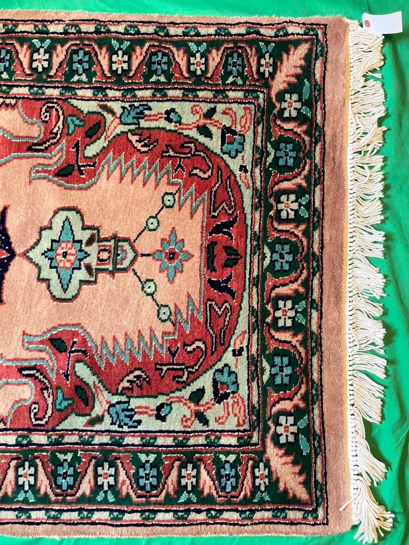 ペルシャ絨毯 ウール 120cm×77cm