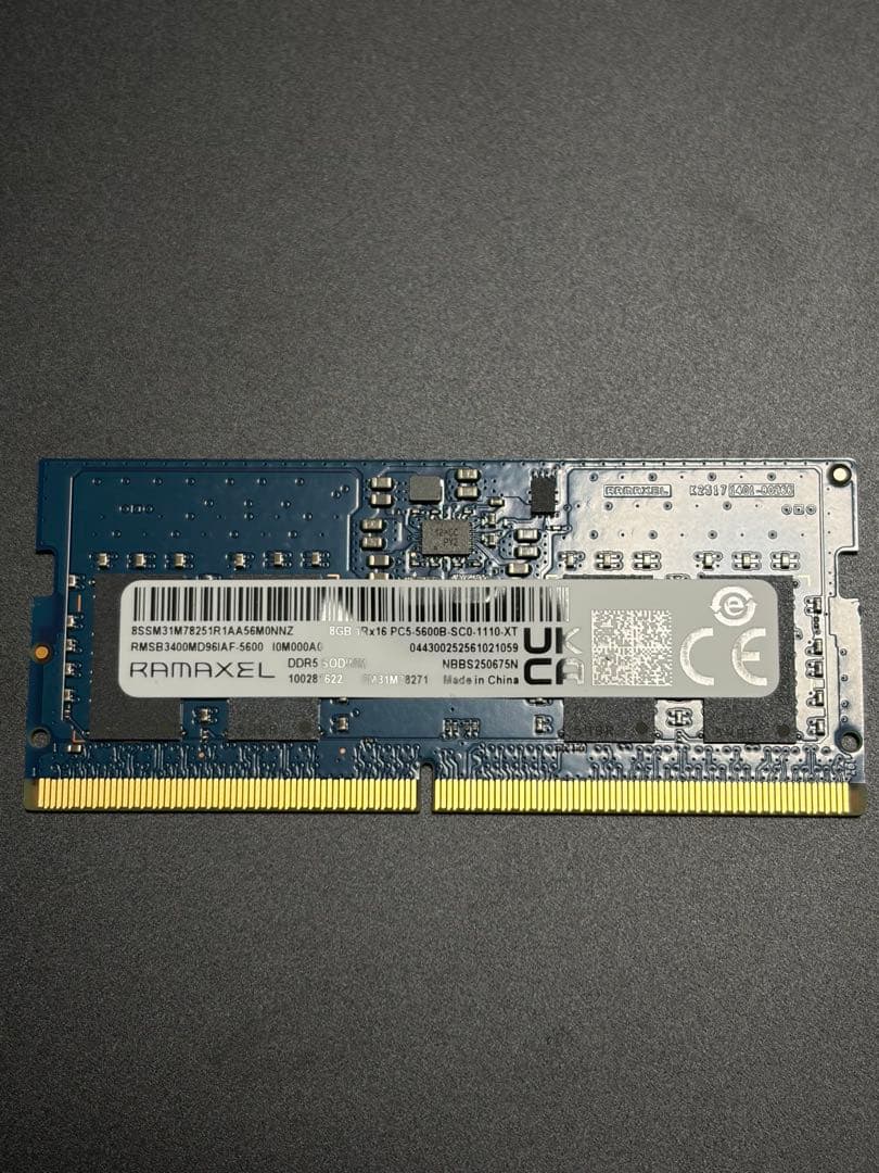 メモリー pamaxel ddr5 5600 8gb