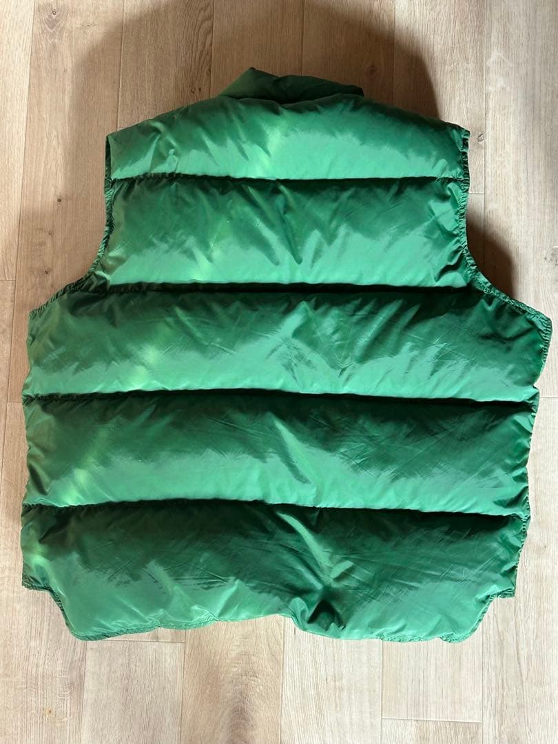 L.L.Bean グリーンダウンベスト 80s