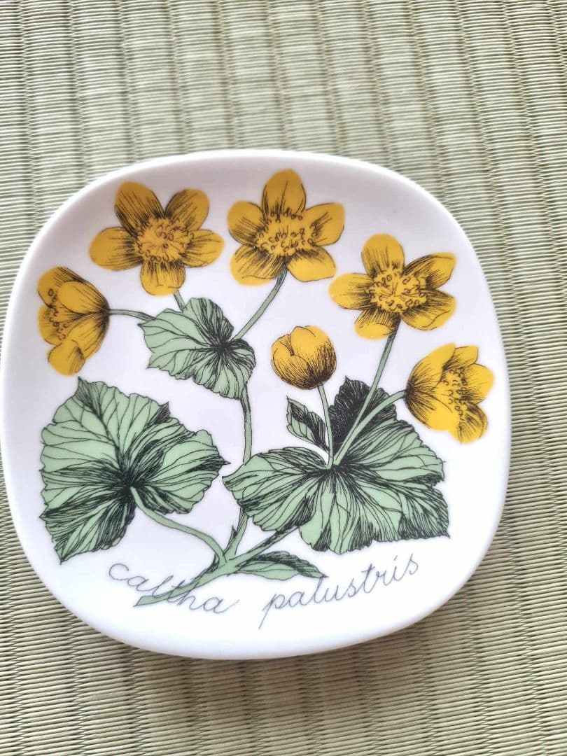 美品　アラビア　ボタニカ　陶板　４枚セット