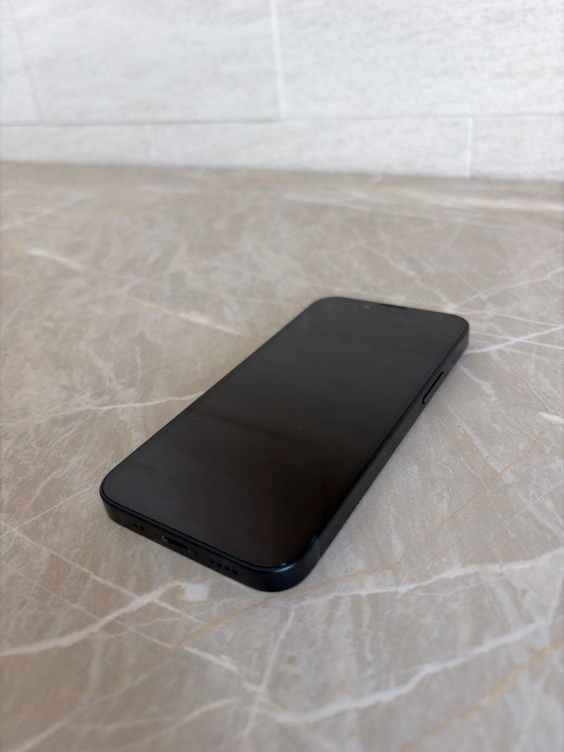 【美品】iPhone13mini128GBミッドナイト本体 バッテリー100%