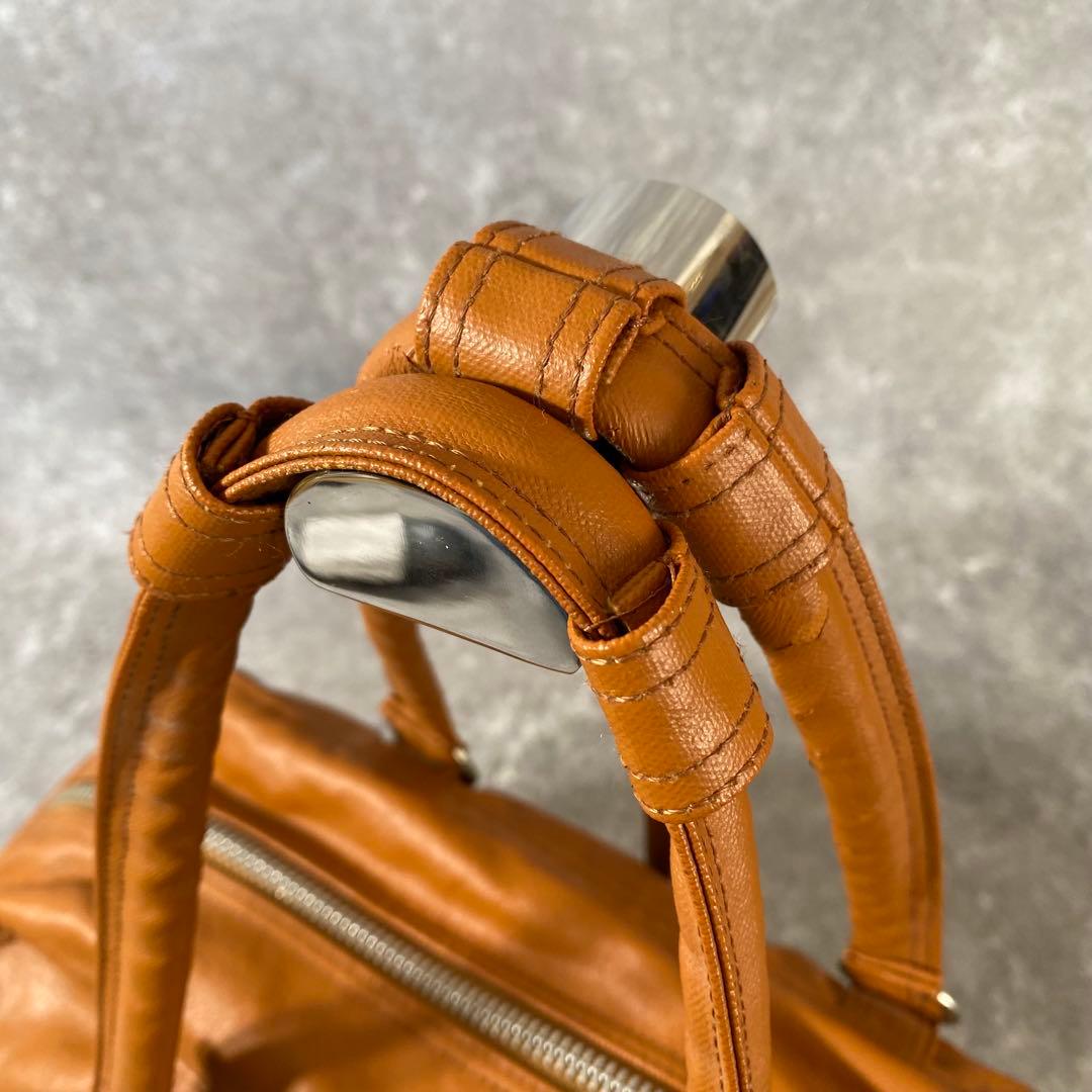 PORTER ポーター フリースタイル　ボストンバッグ　トート　レザー　キャメル