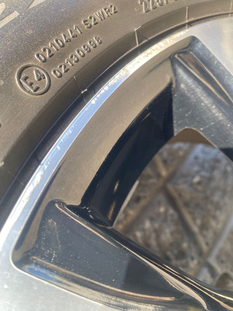 【えの】18インチ ホイールセット エスティマ純正