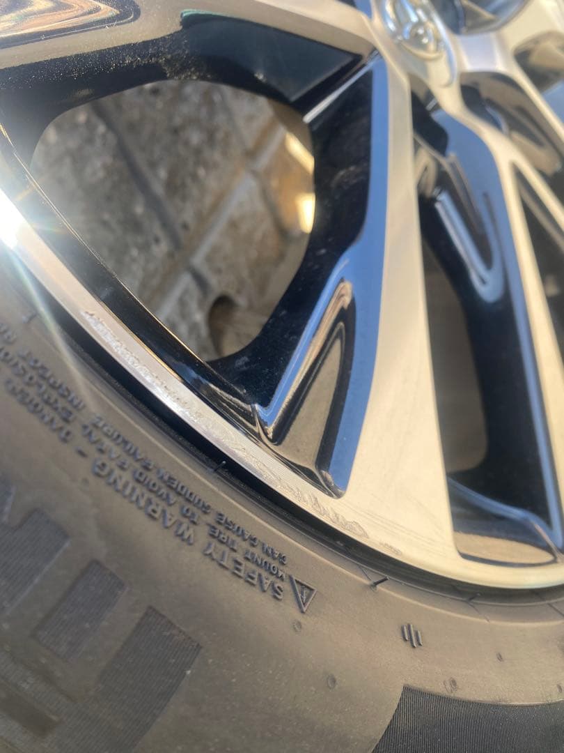 【えの】18インチ ホイールセット エスティマ純正