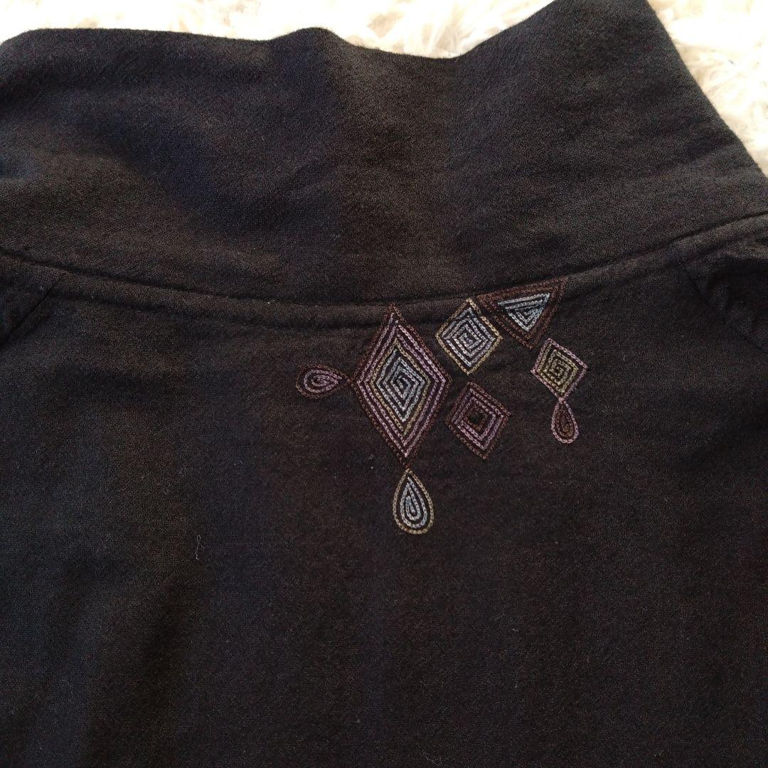 近年モデル✨ヨーガンレール　　　　シルク・コットン・ウール刺繍　ジャケット