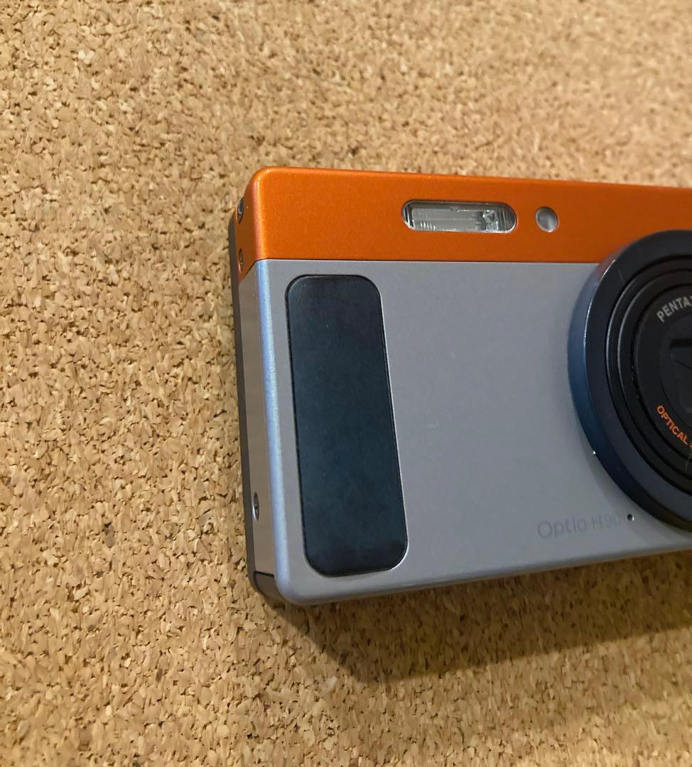 PENTAX Optio H90 デジカメ オレンジ