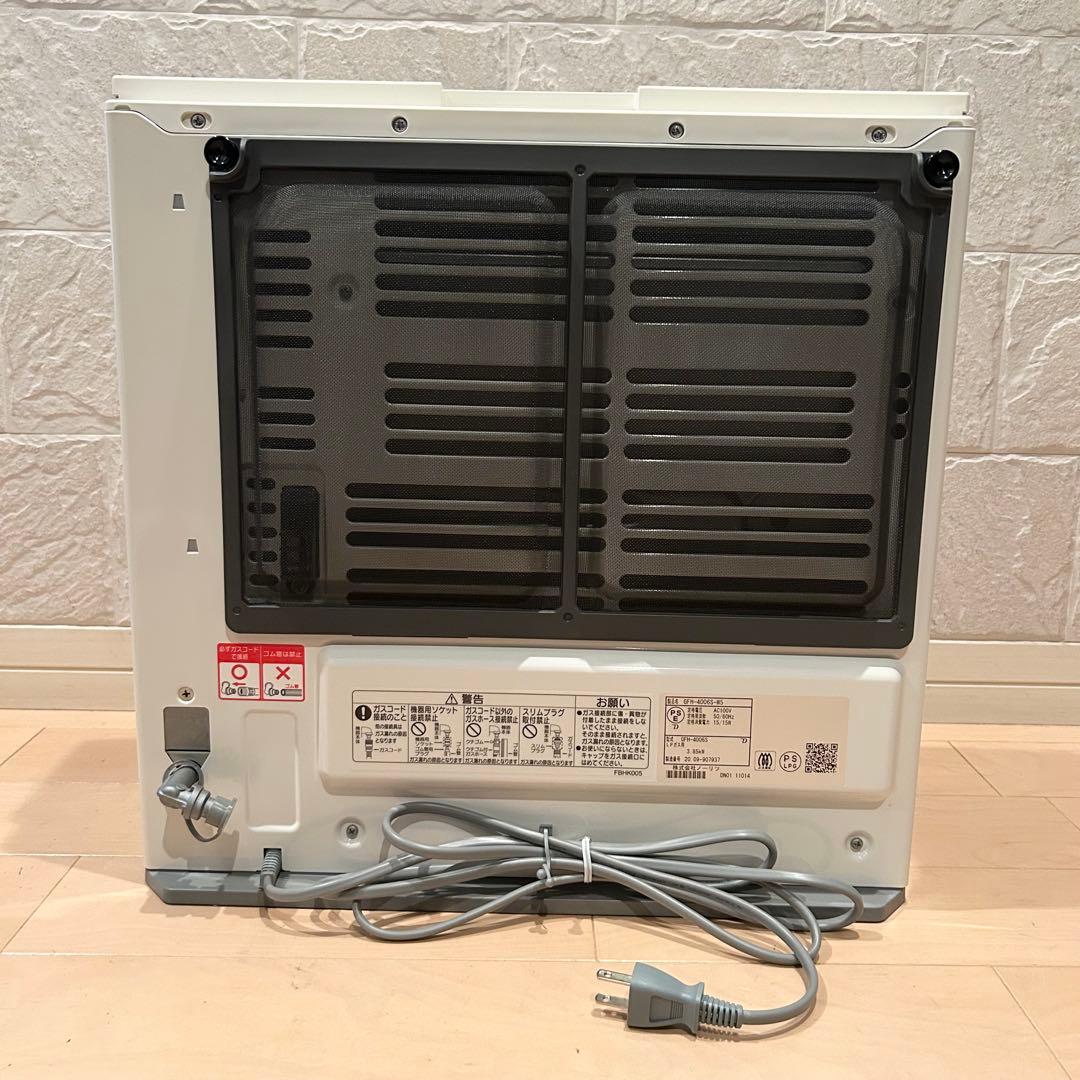 【未使用品】 NORITZ ガスファンヒーター GFH-4006S-W5