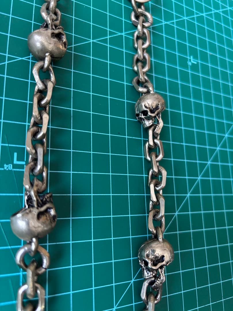 スカルデザイン ウォレットチェーン