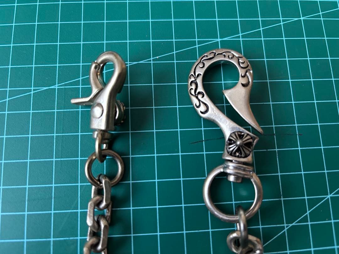 スカルデザイン ウォレットチェーン