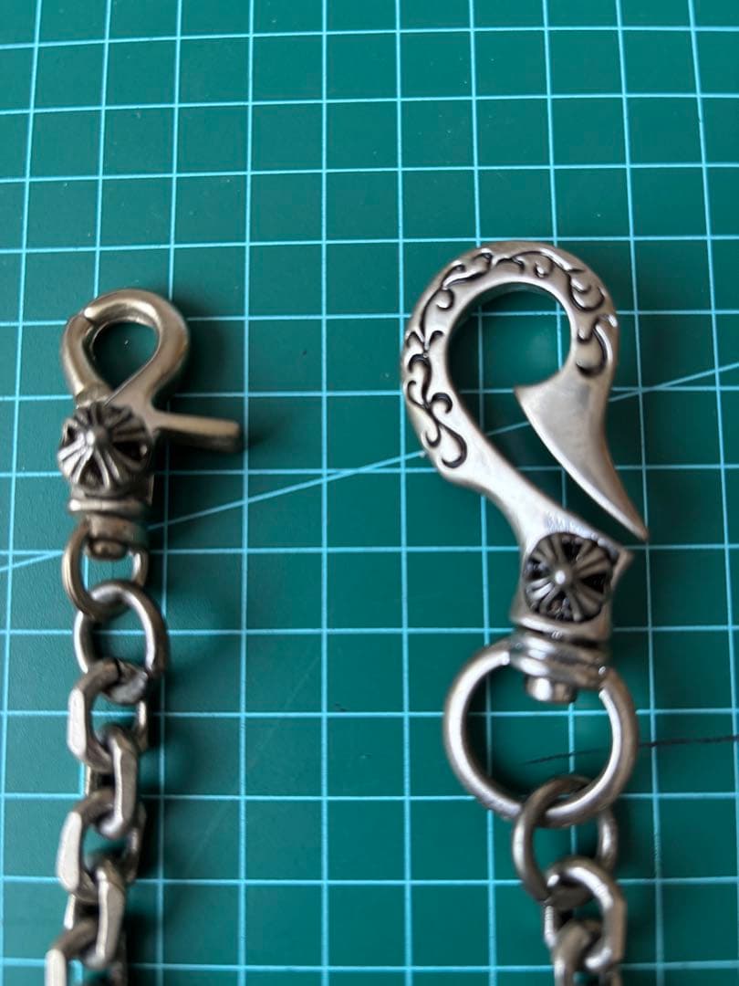 スカルデザイン ウォレットチェーン