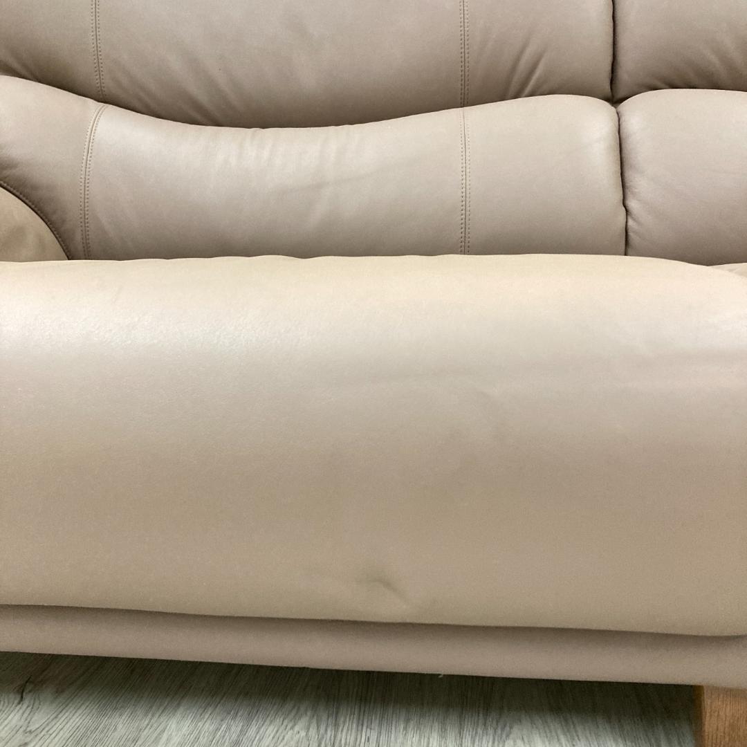 【マルニ】本革　2人掛けソファ　２Ｐソファ