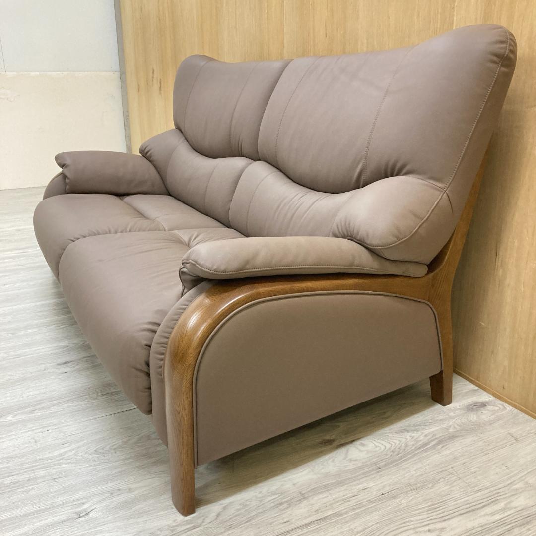 【マルニ】本革　2人掛けソファ　２Ｐソファ