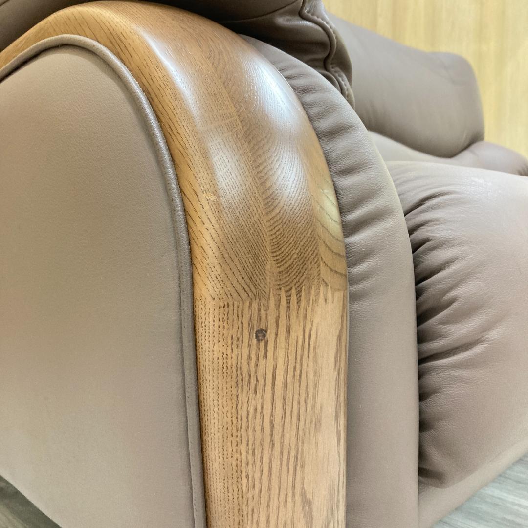 【マルニ】本革　2人掛けソファ　２Ｐソファ