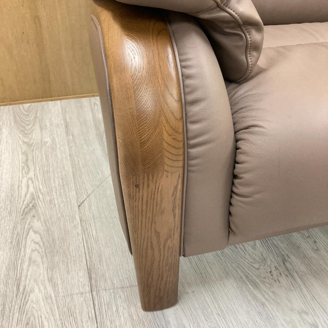 【マルニ】本革　2人掛けソファ　２Ｐソファ