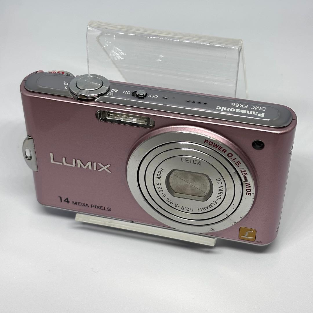 美品 パナソニック Panasonic DMC-FX66 ルミックス デジカメ