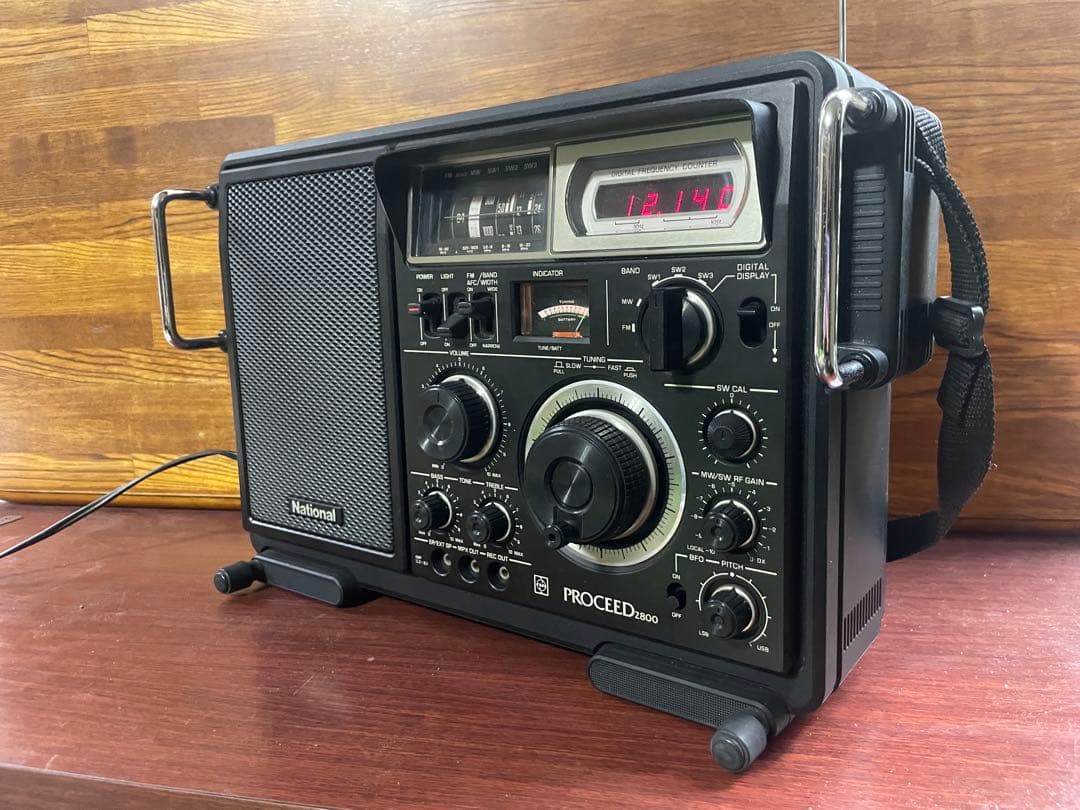 National PROCEED 2800ラジオ　本体+電源ケーブル付き