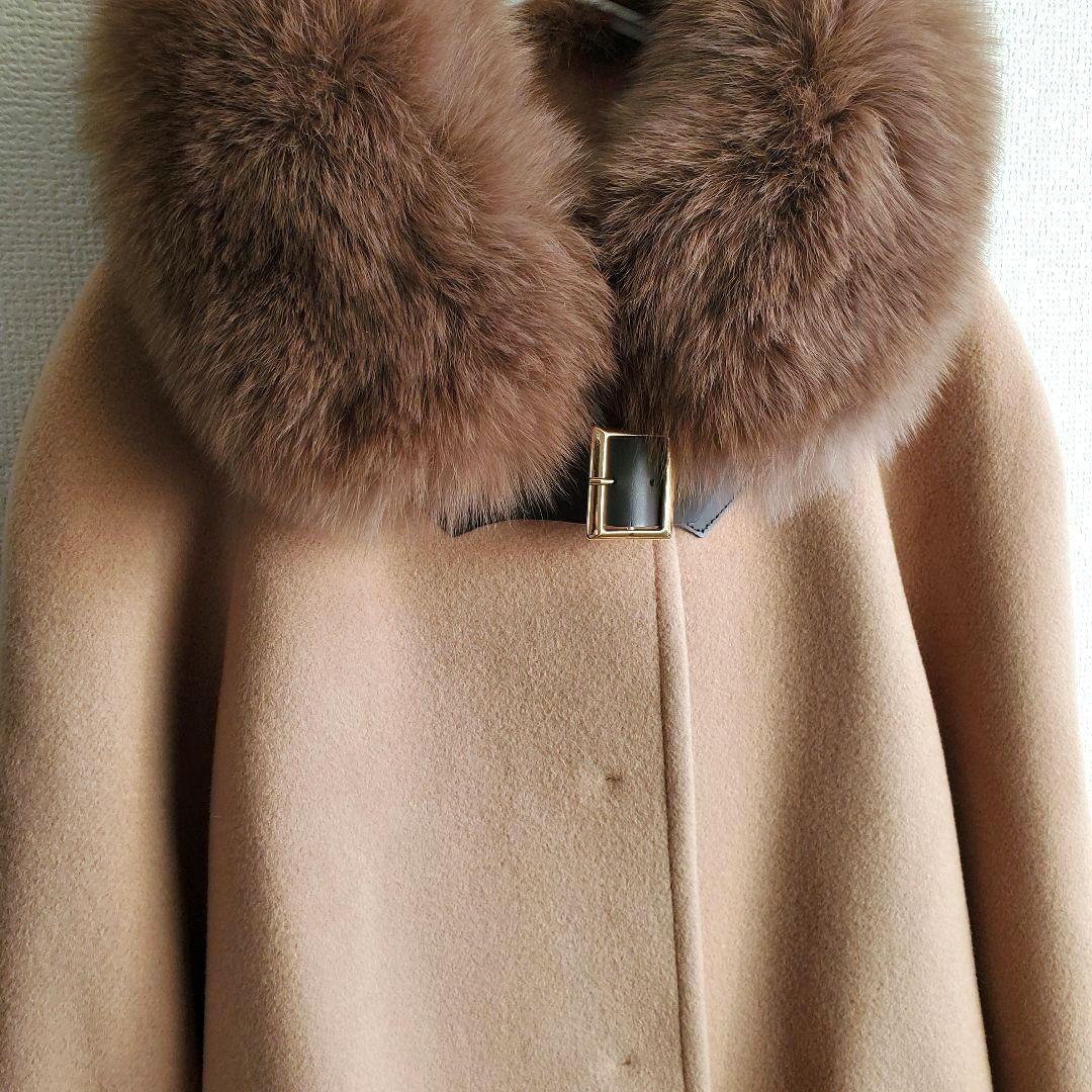 Mari　毛85% アンゴラ15% 新品 アプワイザーリッシェ ケープ風