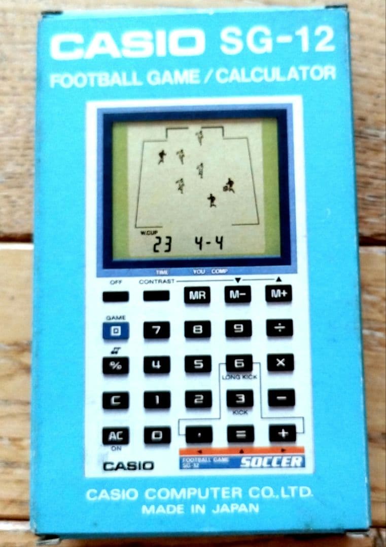 ふ*も様 CASIO SG-12 フットボールゲーム/計算機