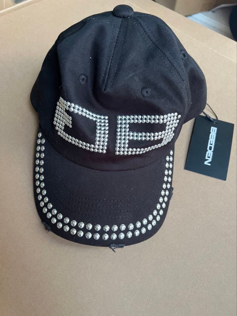 BEEDEN BD STUDS DAMAGE CAP キャップ