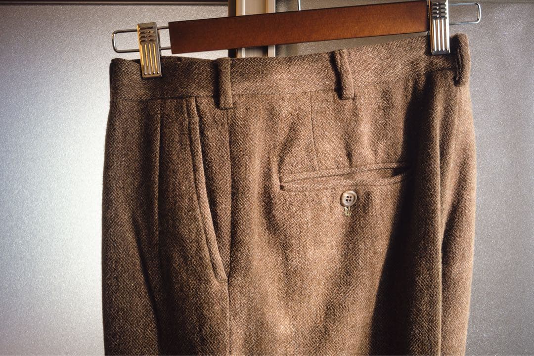 80〜90s POLO Ralph Laurenブラウンスラックス