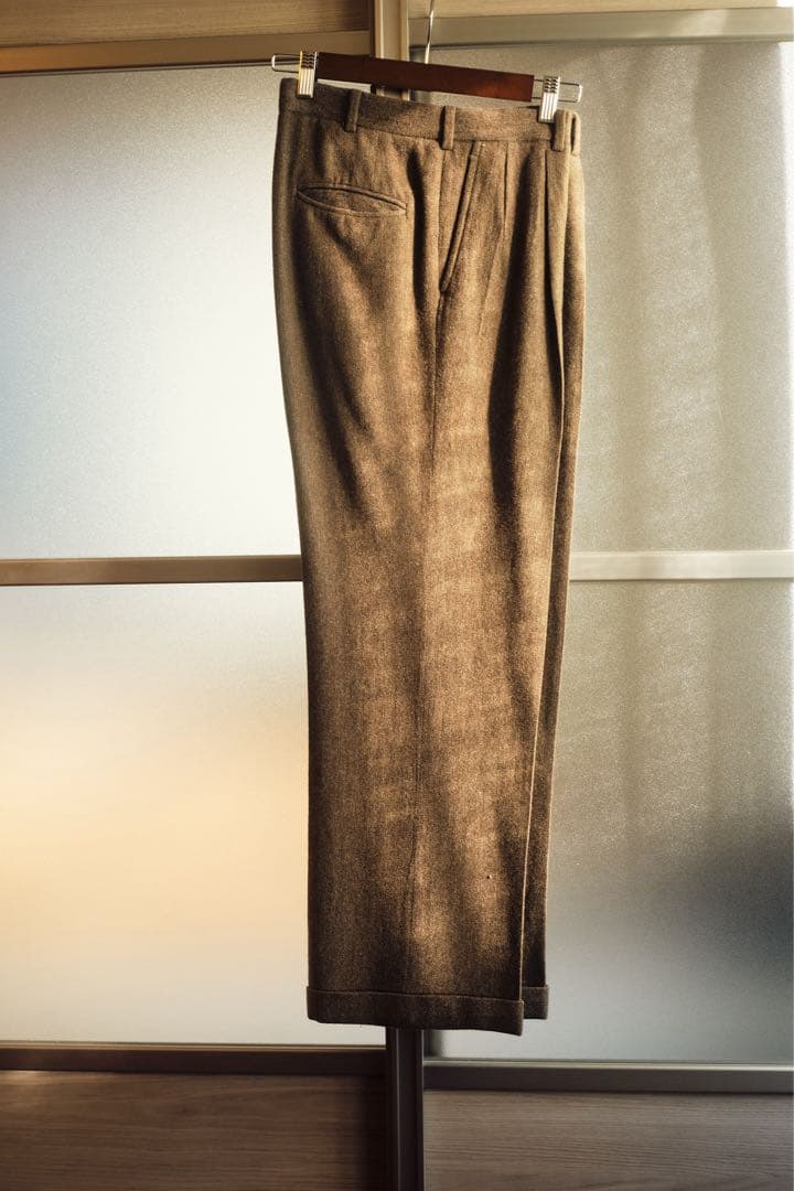 80〜90s POLO Ralph Laurenブラウンスラックス