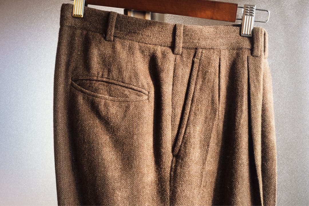 80〜90s POLO Ralph Laurenブラウンスラックス