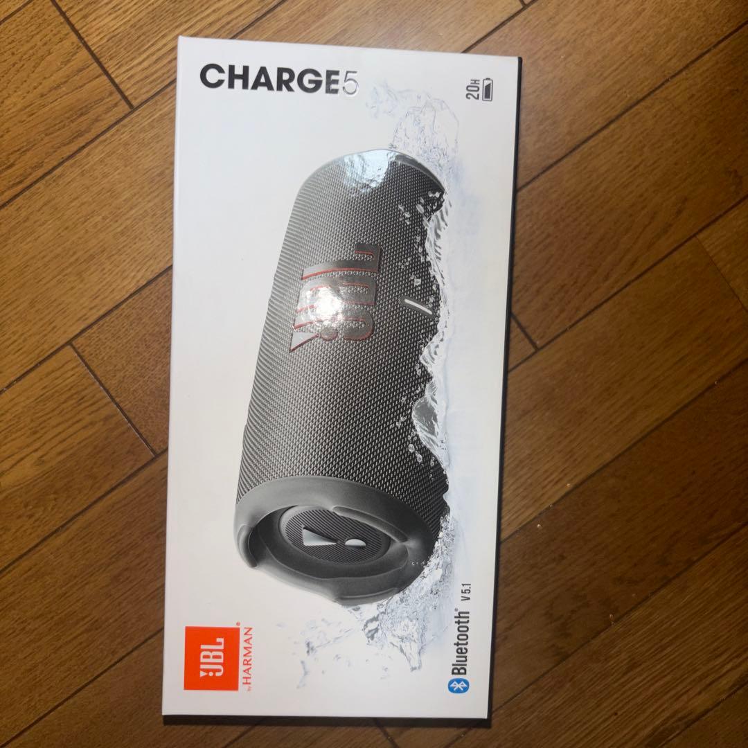 JBL charge5グレー スピーカー