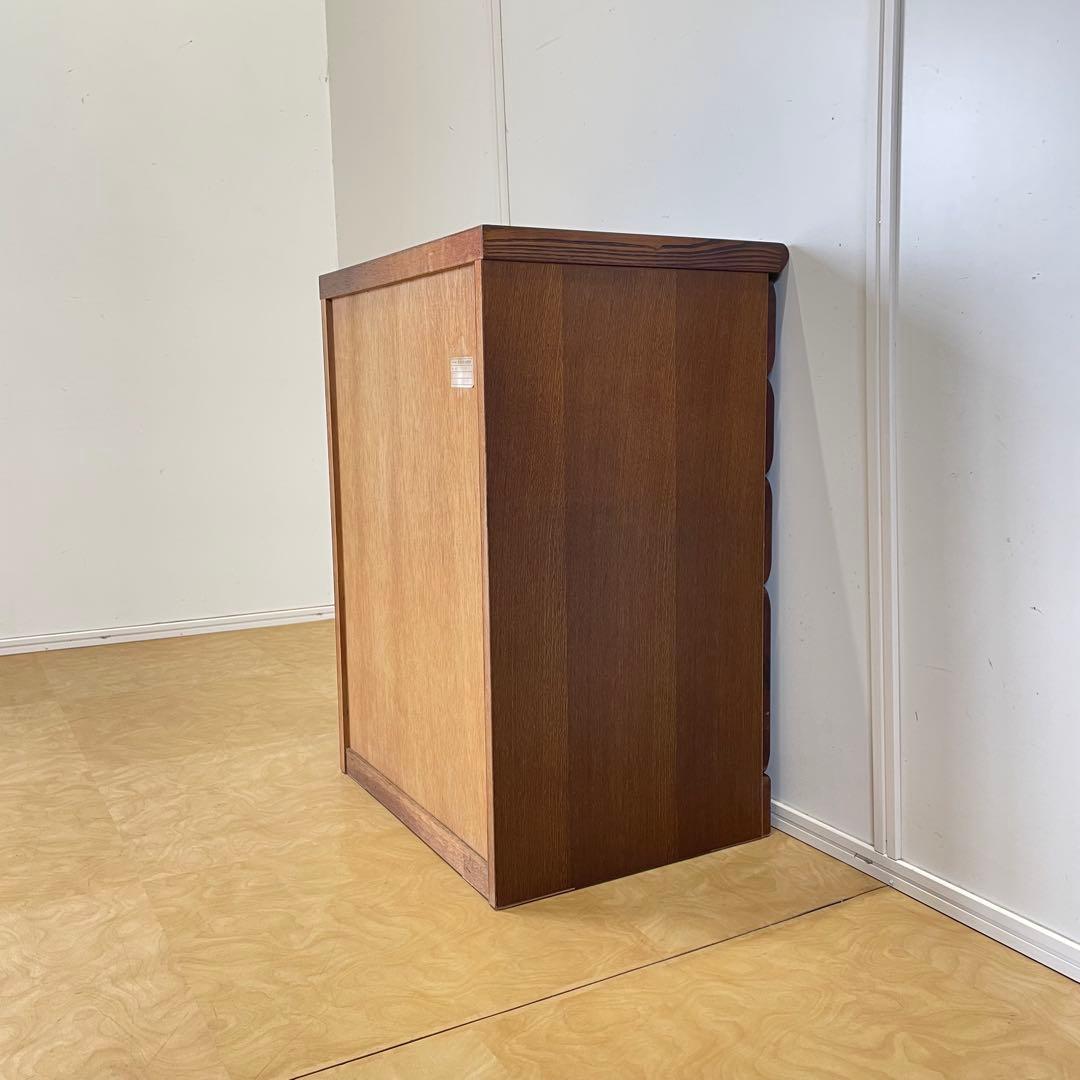 マルヨシ民芸家具 4段 6杯 チェスト② 引き出し タンス 電話台 収納