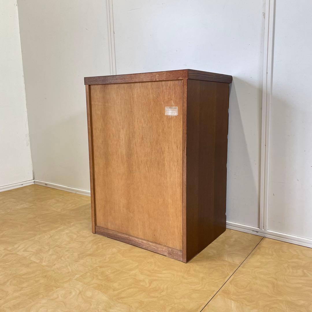 マルヨシ民芸家具 4段 6杯 チェスト② 引き出し タンス 電話台 収納