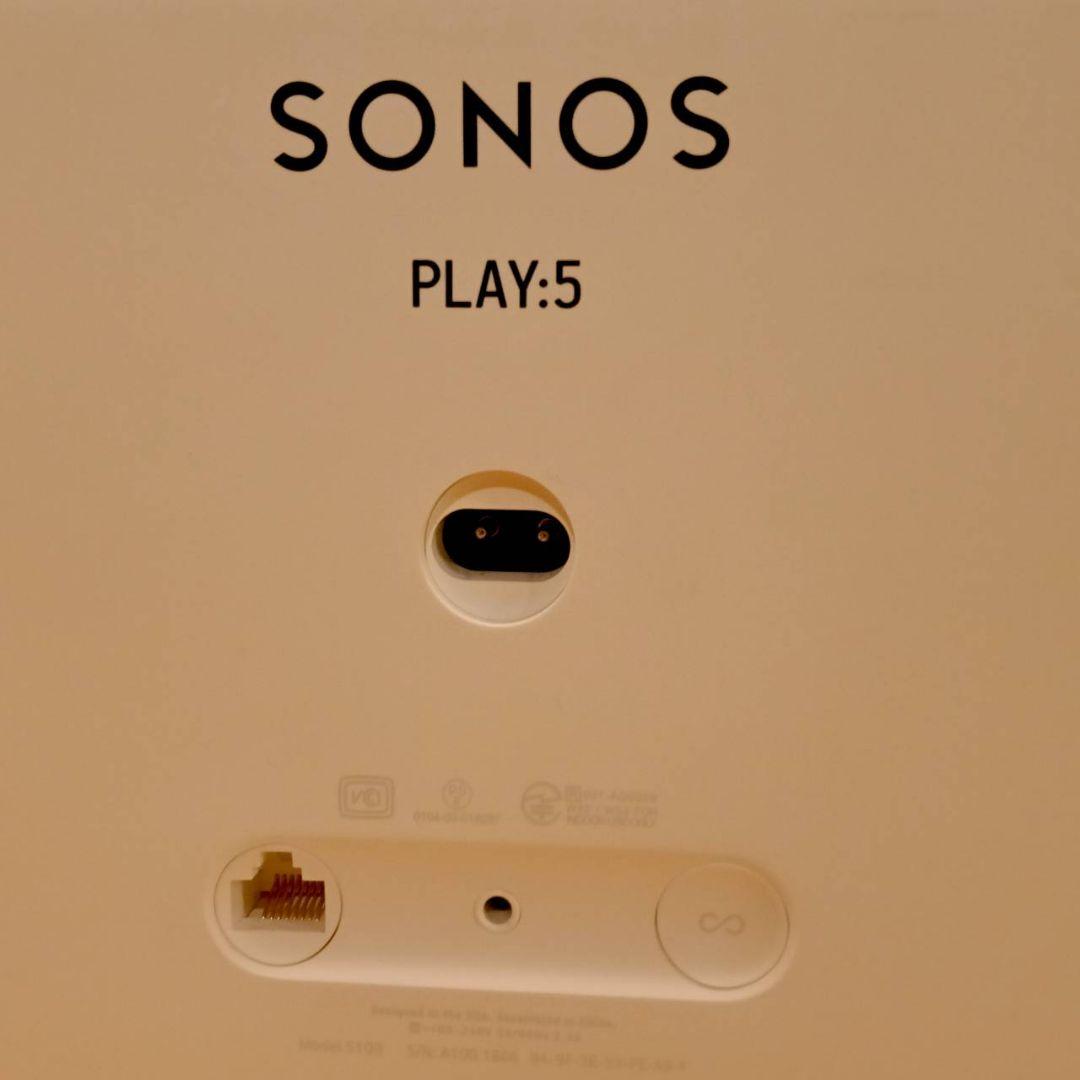 【美品】SONOS play 5 ワイヤレススピーカー