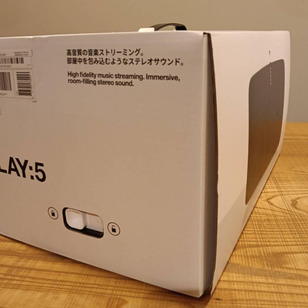 【美品】SONOS play 5 ワイヤレススピーカー